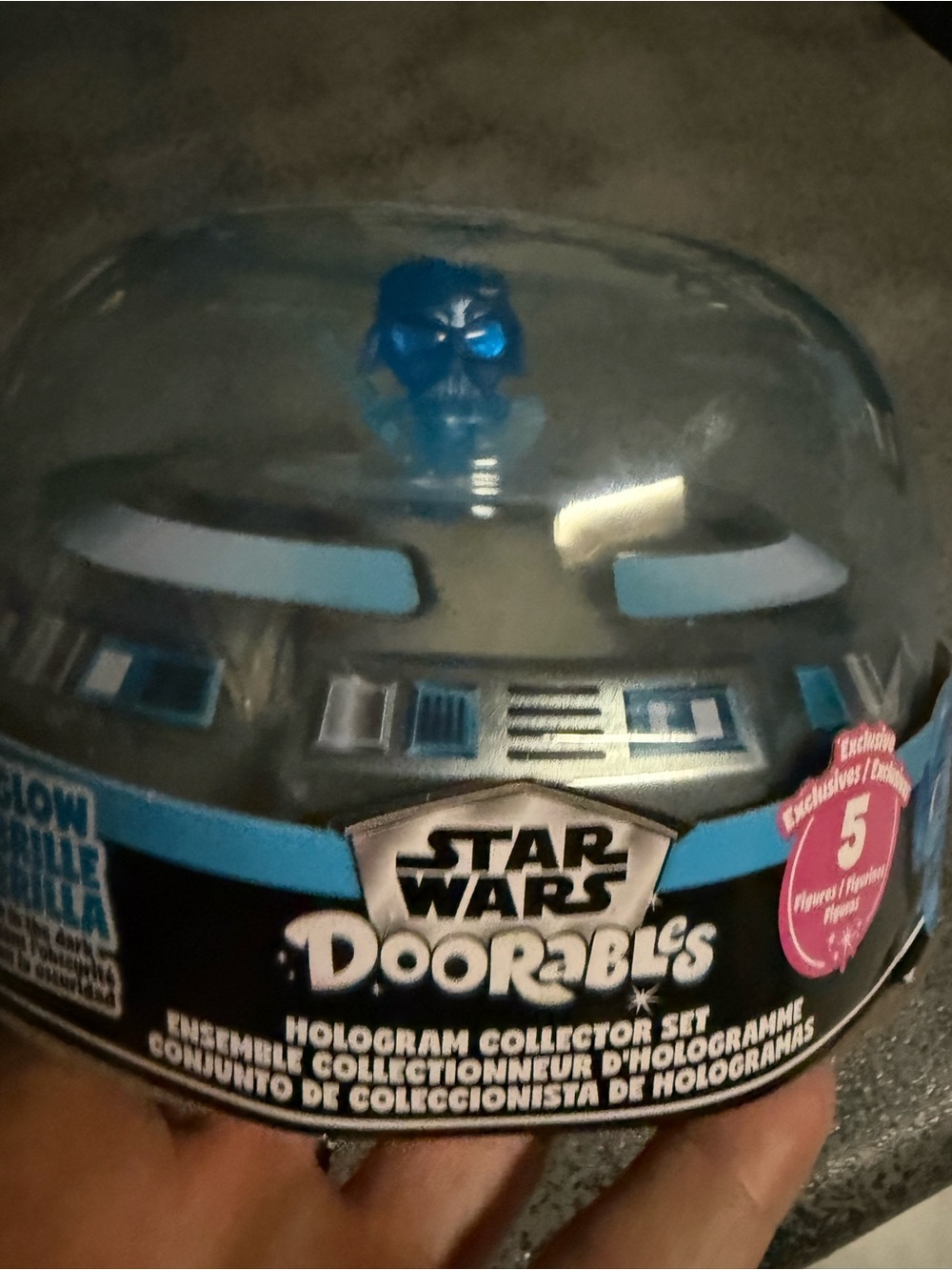 Star Wars Doorables Hologram Collector Set - Blue